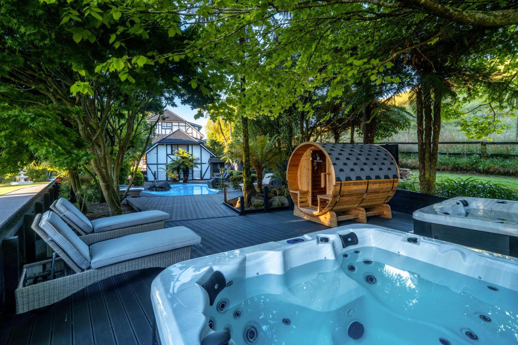 Hana Lodge Distretto di Distretto di Rotorua Esterno foto